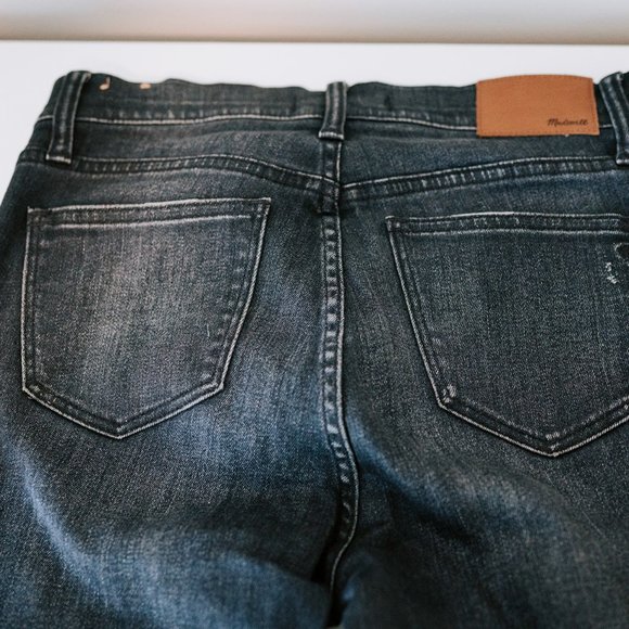 Madewell High Rise Skinny Jeans, Black - Picture 4 of 4